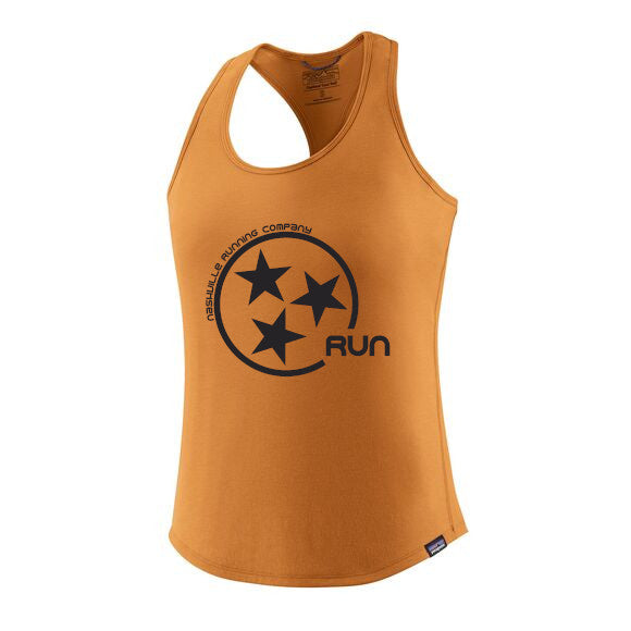 PATAGONIA CAPILENE COOL TRAIL TANK WOMEN - NRC LOGO