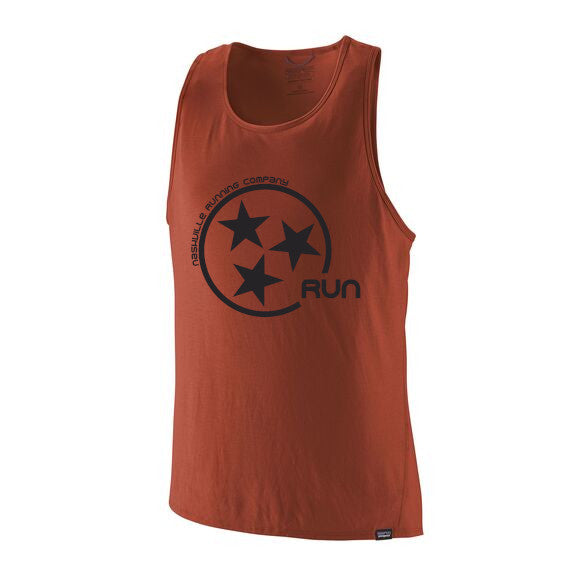 PATAGONIA CAPILENE COOL TRAIL TANK MEN - NRC LOGO