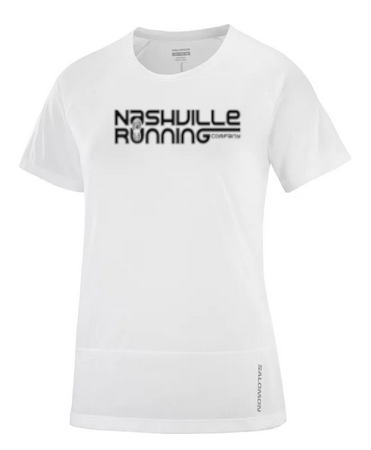 SALOMON CROSS RUN SS TEE WOMEN - NRC LOGO